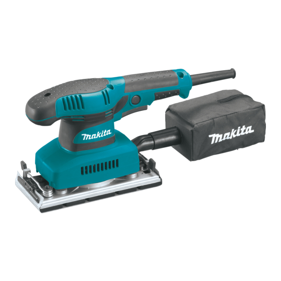 Makita BO3710 Instruction Manual