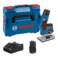 Bosch GKF 12V-8 Professional Original Instructions Manual