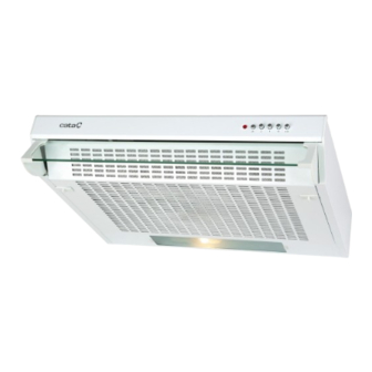 Cata F-2050 WH Instructions For Installation, Maintenance And Use