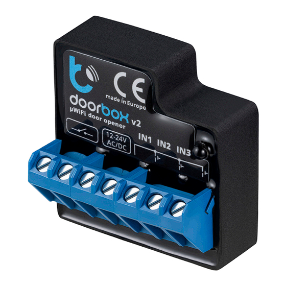 tedee Smart relay module Manuals
