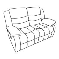 Furniture And Choice Sorrento 2 Seater Electric Recliner Sofa Assembly Instructions Manual