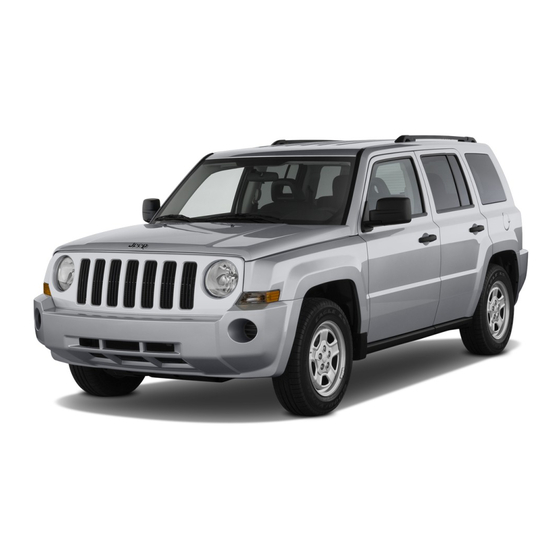 Jeep 2010 Patriot User Manual