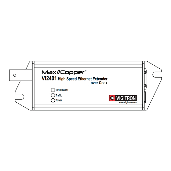 MaxiiCopper Vi2401 Installation Instructions