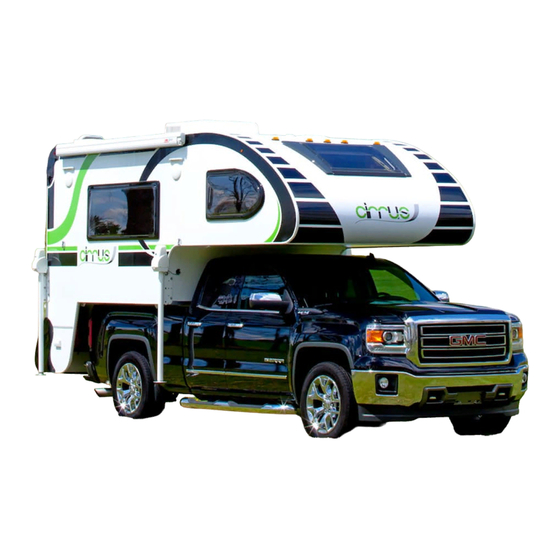 Little Guy cirrus truck camper 800 User Manual