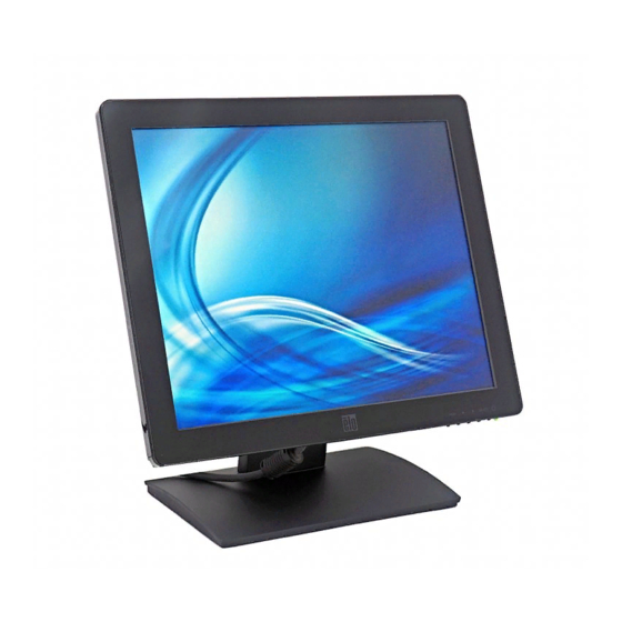 Elo Touch Solutions ET1517L Service Manual