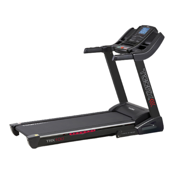 TOORX TRX 100 Instruction