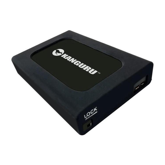 Kanguru UltraLock Quick Start Manual