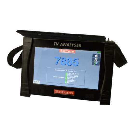 SEFRAM 7880 User Manual