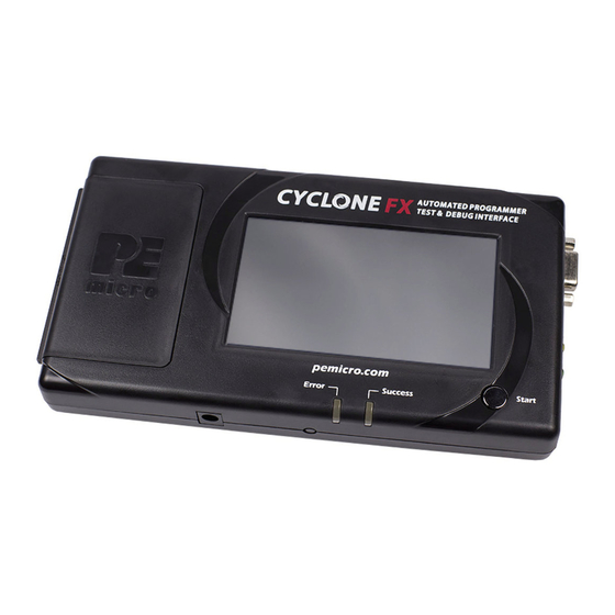 P&E CYCLONE FX User Manual