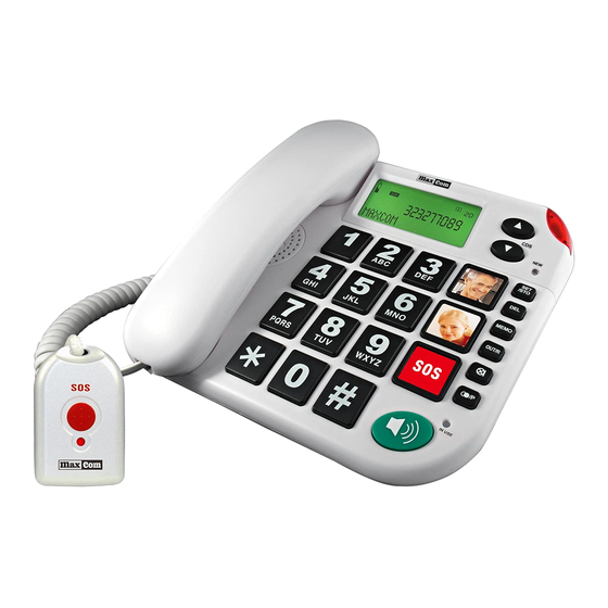 Maxcom KXT481SOS User Manual
