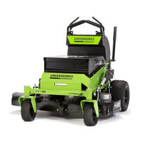 GreenWorks GZM60R Owner's Manual