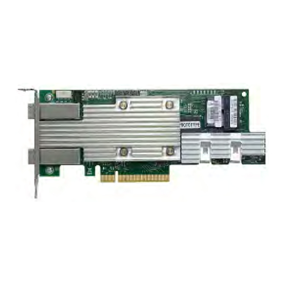 Broadcom MegaRAID SAS 9480-8i8e Quick Installation Manual