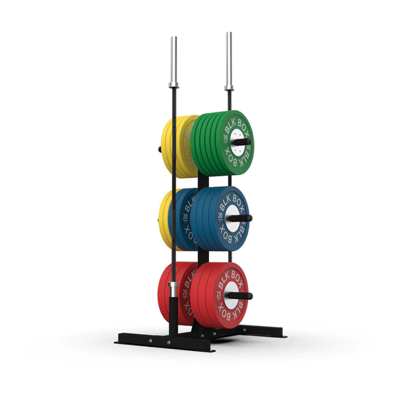 BLK BOX WEIGHTS TREE Owner's Manual & Quick Start Manual
