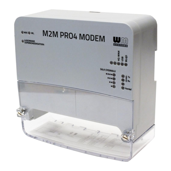 WM Systems M2M PRO4 MODEM Installation Manual