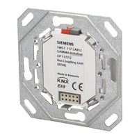 Siemens UP117/12 Operating And Mounting Instructions