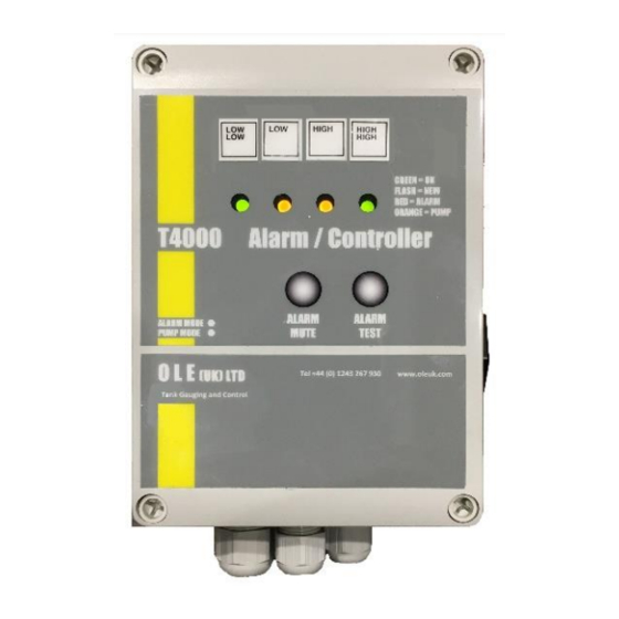 O.L.E. (UK) T4000 Instruction & Installation Manual