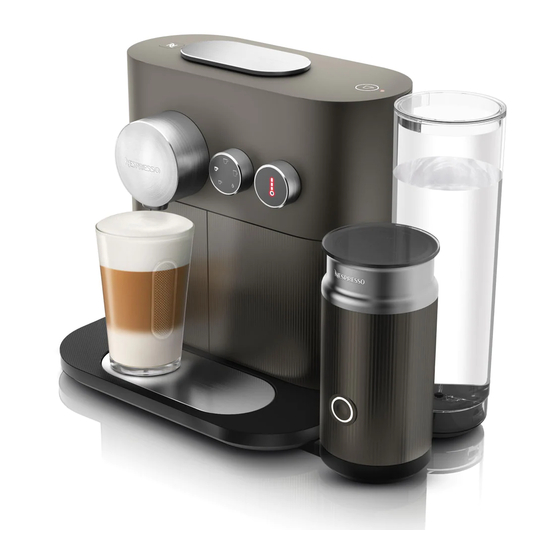 DeLonghi NESPRESSO EXPERT&MILK User Manual