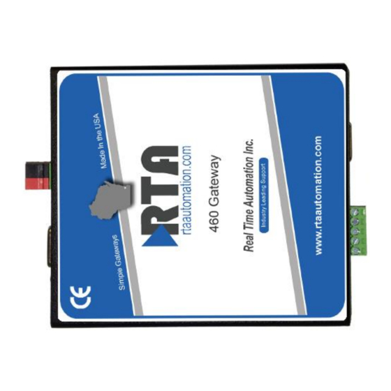 RTA 460BMPBS-N70PB Product User Manual