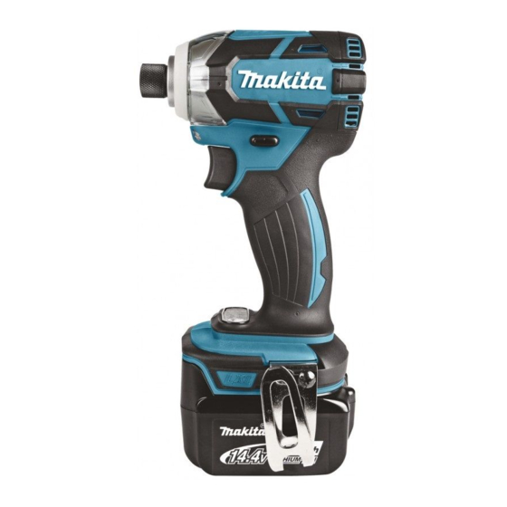 Makita DTD146RTJ Manuals