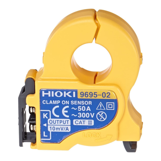 Hioki 9695-02 Manual