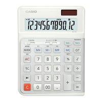Casio JE-12E User Manual