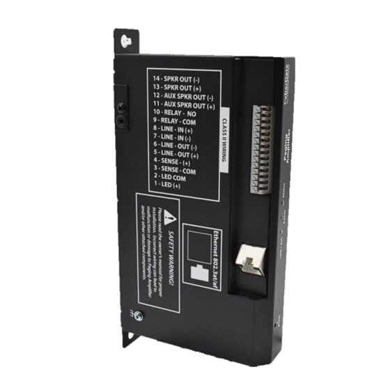 CyberData 011324 Series Operation Manual