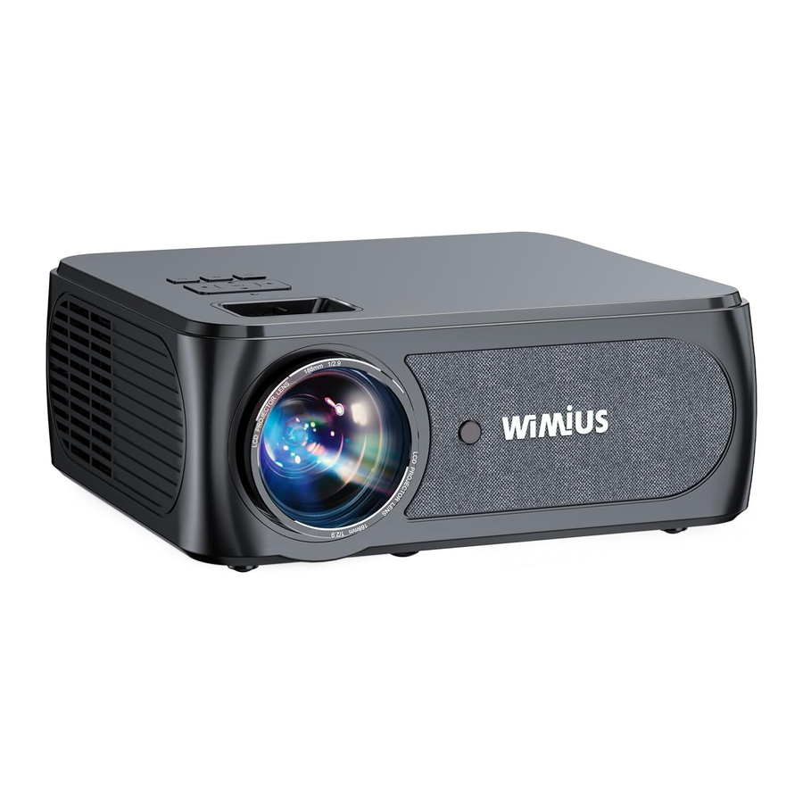 Wimius K8 - Video Projector Manual