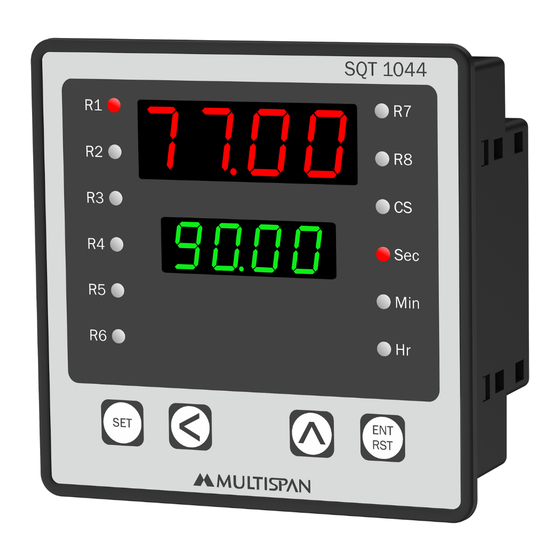 MULTISPAN SQT-1044 Quick Start Manual