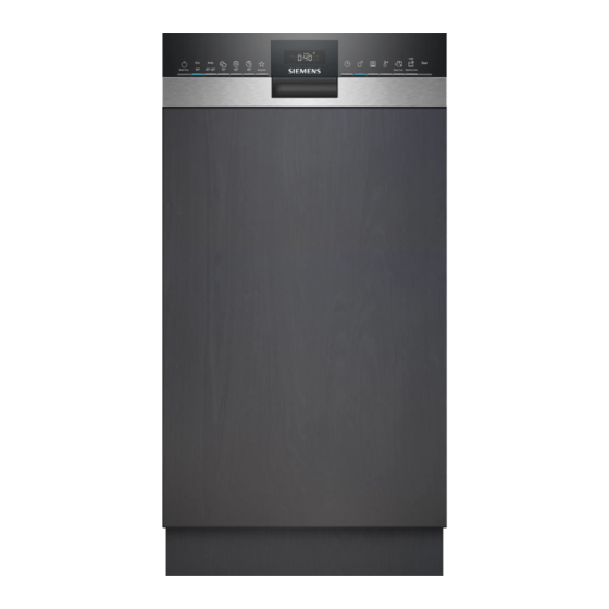 Siemens SR53HS52ME Instructions For Use Manual