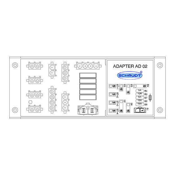 Schaudt AD 01 Installation Instructions Manual