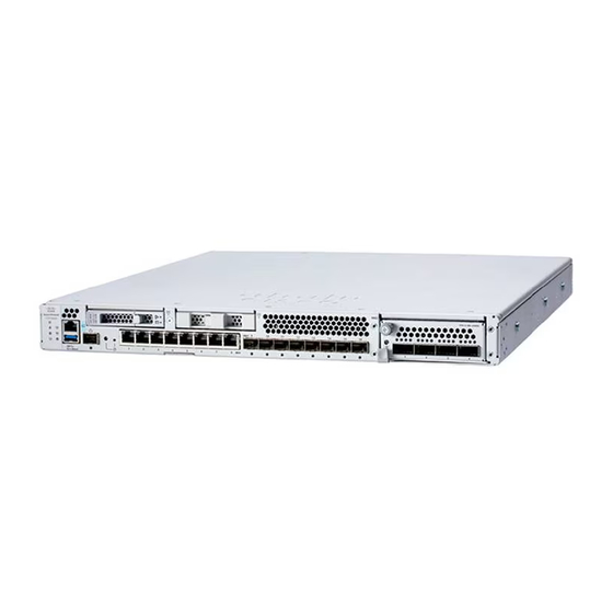 Cisco Secure Firewall 3100 Manual