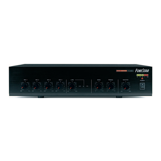FONESTAR FS-2061 Instruction Manual