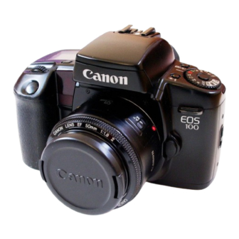 Canon EOS 100 Instructions Manual