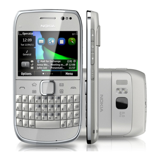 Nokia E6–00 User Manual