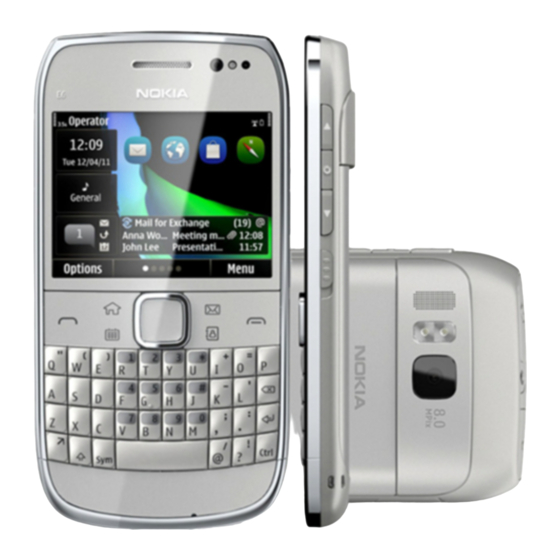 Nokia E6–00 User Manual