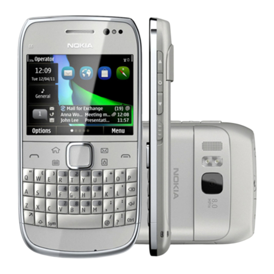 Nokia E6–00 User Manual