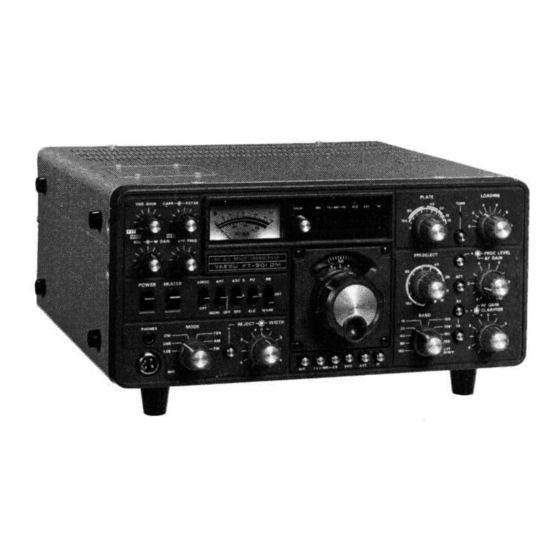 Yaesu FT-901DM Maintenance Service Manual