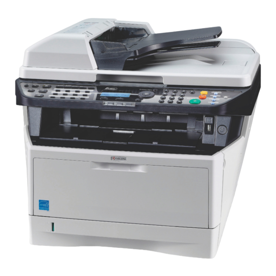 Kyocera ecosys m2030dn Quick Installation Manual