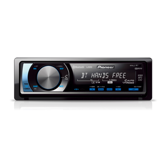 Pioneer DEH-P7050BT ES Service Manual