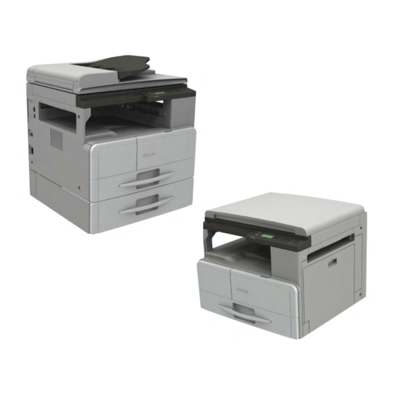 Ricoh MP 2014AD Service Manual