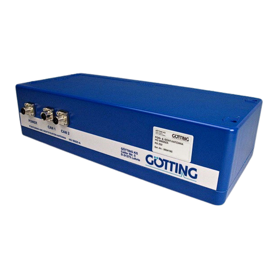 Gotting HG G-98820ZA Technical Description