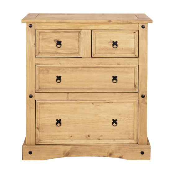 Birlea CORONA 2+2 DRAWER CHEST Assembly Instructions Manual