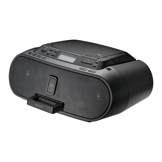 Sony ZS-S2IP/BLACK Specifications