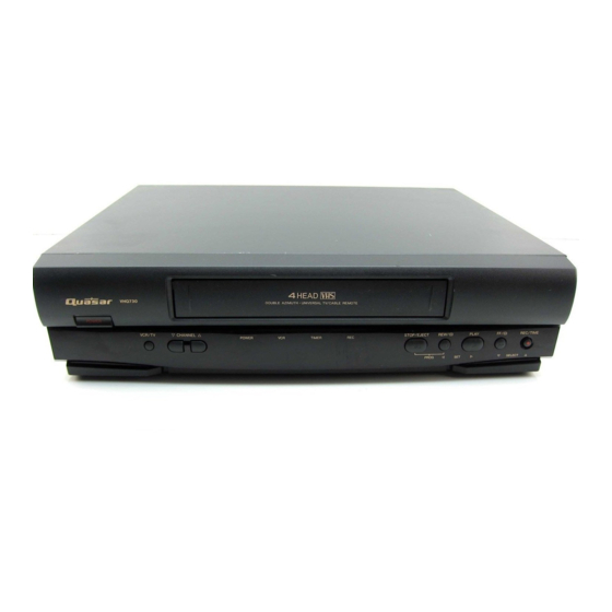 Quasar VHQ-720 User Manual
