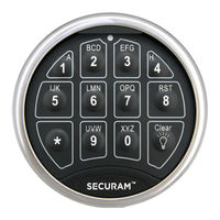Securam SafeLogic TopLit Series Operating Instructions