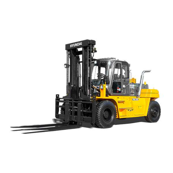 Hyundai 110DF-7 Operating Manual