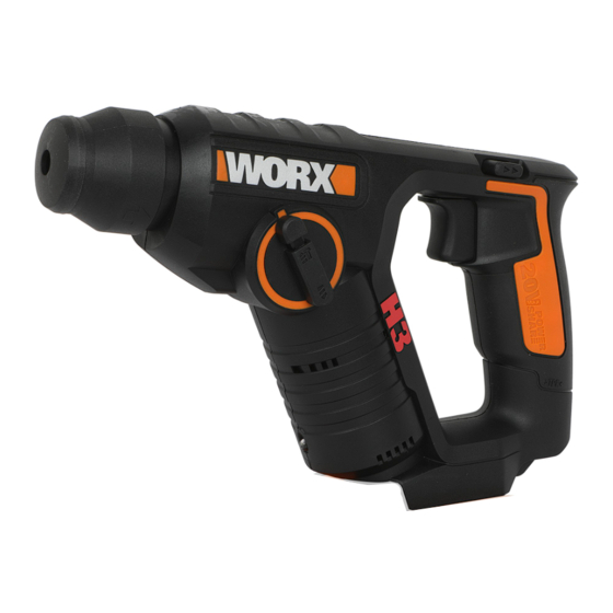 Worx H3 WX394.91 Manual