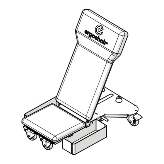 ergochair Ergo - Scoot Low-Profi le Creeper Assembly And User's Manual