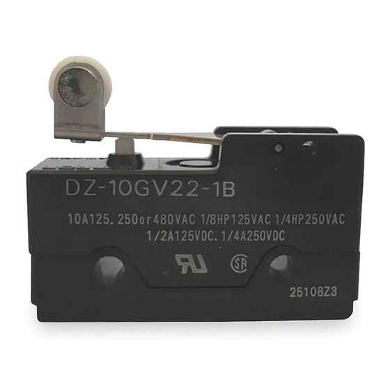 Omron DZ Datasheet
