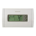 Honeywell RTH230B - 5-2 Day Programmable Thermostat Installation And User Manual